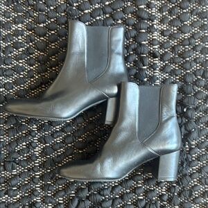 Stuart Weitzman Black Booties 7.5